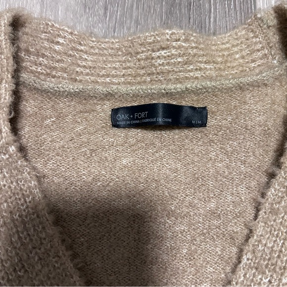 Oak + Fort oversized cardigan - Picture 2 of 4